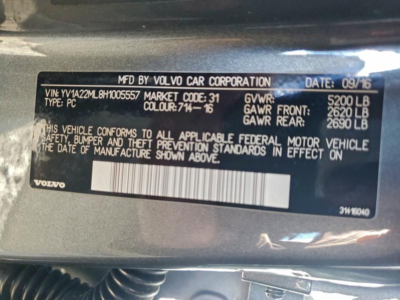 VOLVO S90 T6 INSCRIPTION 2017