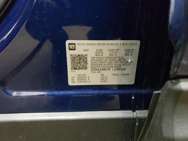 CHEVROLET EQUINOX RS 2022
