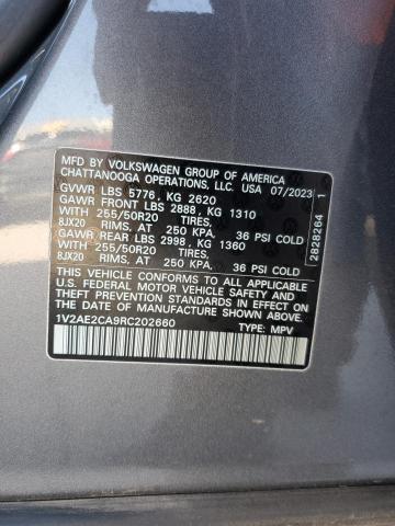 VOLKSWAGEN ATLAS CROSS SPORT 2023