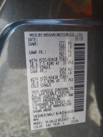 NISSAN PATHFINDER SL 2020