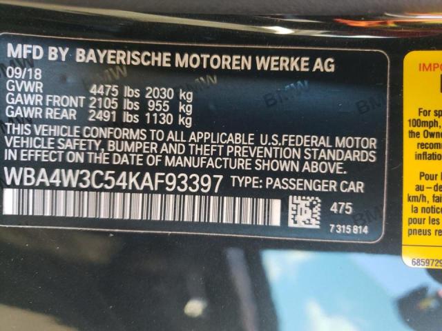 BMW 430I 2019