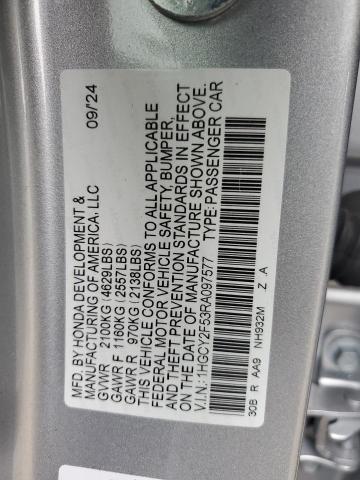 HONDA ACCORD HYBRID SPORT 2024