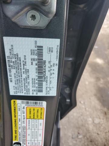 FORD FUSION SEL 2020