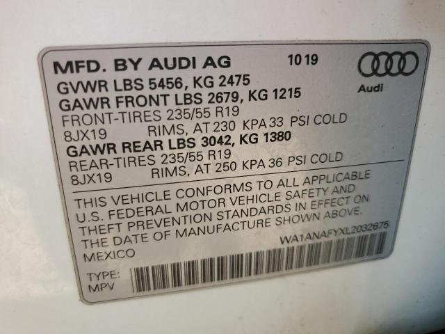 AUDI Q5 PREMIUM 2020