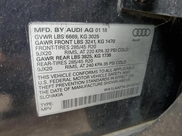 AUDI Q7 PREMIUM PLUS 2018