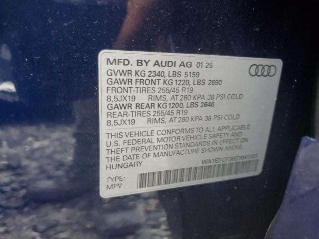 AUDI Q3 PREMIUM PLUS S LINE 45 2025