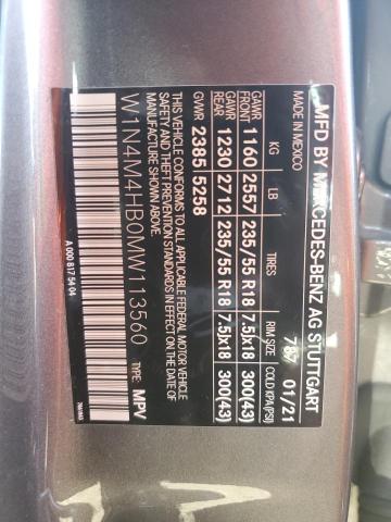 MERCEDES-BENZ GLB 250 4MATIC 2021