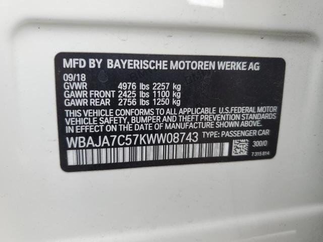 BMW 530 XI 2019