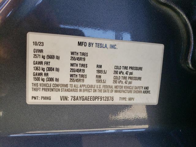 TESLA MODEL Y 2023