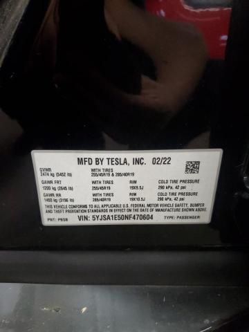 TESLA MODEL S 2022
