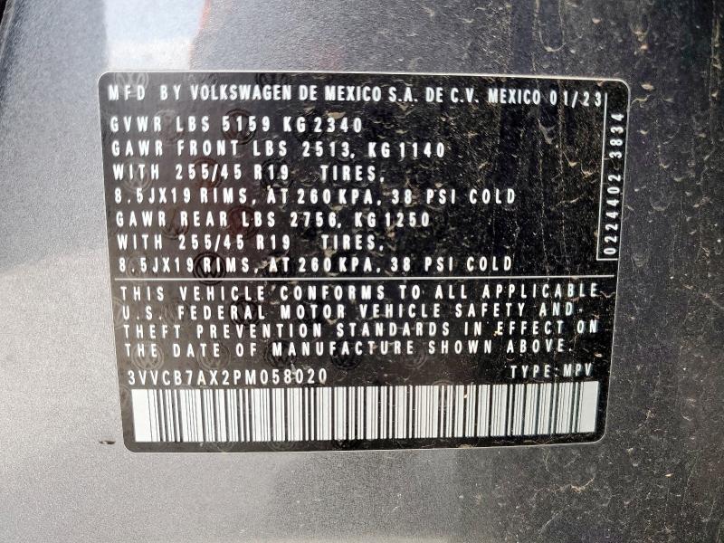 VOLKSWAGEN TIGUAN SE R-LINE BLACK 2023