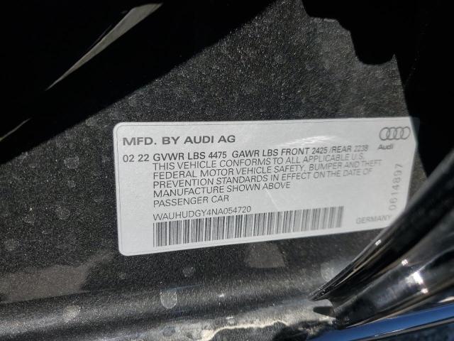 AUDI A3 PREMIUM PLUS 2022