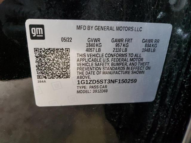CHEVROLET MALIBU LT 2022