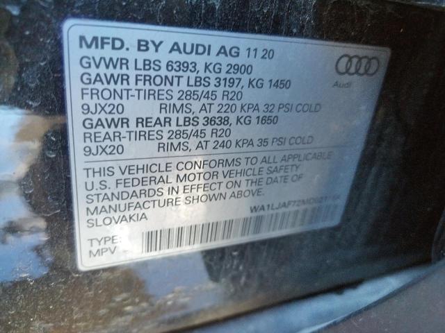 AUDI Q7 PREMIUM PLUS 2021