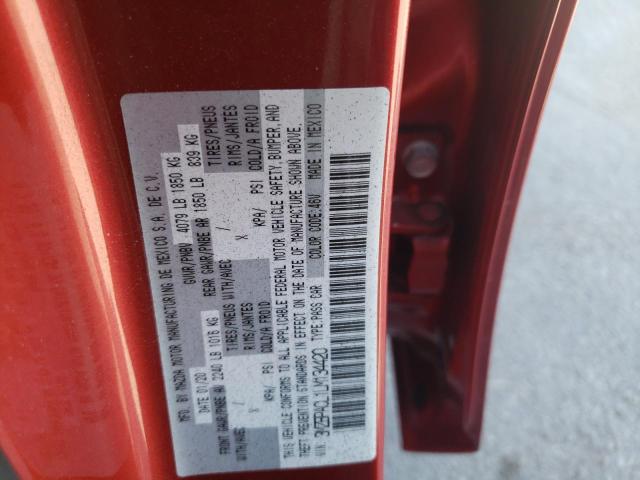 MAZDA 3 SELECT 2020
