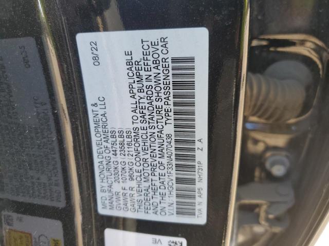 HONDA ACCORD SPORT 2022