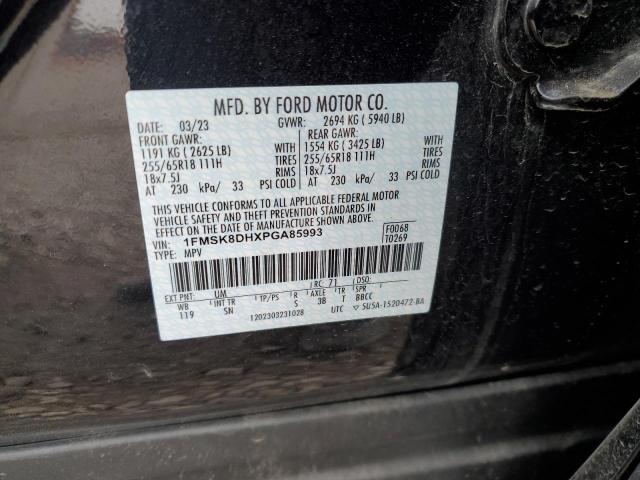 FORD EXPLORER XLT 2023
