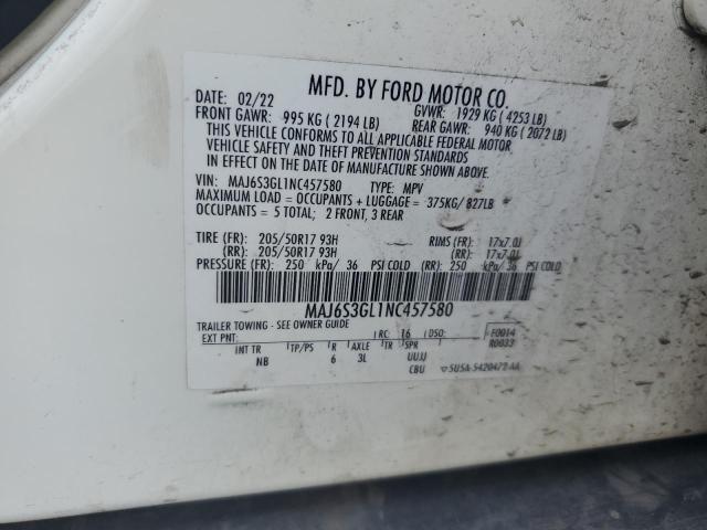FORD ECOSPORT SE 2022