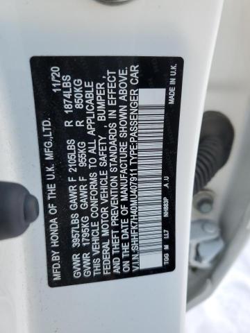 HONDA CIVIC SPORT 2021