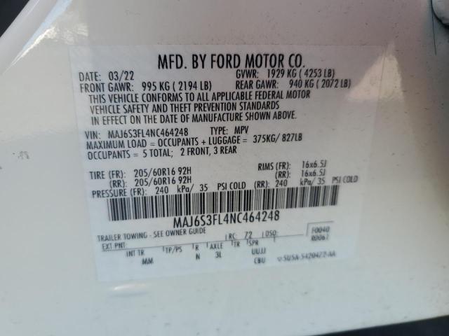 FORD ECOSPORT S 2022