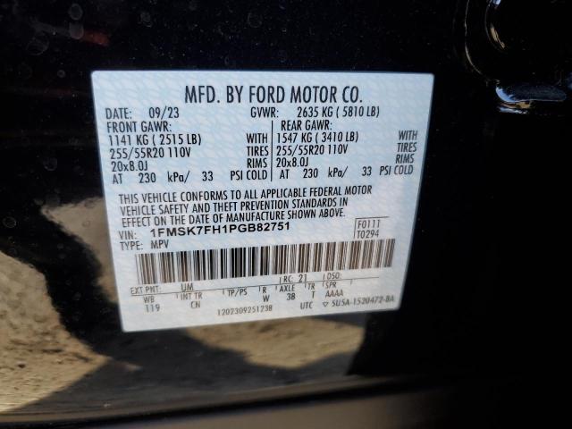FORD EXPLORER LIMITED 2023