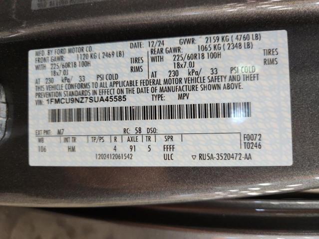 FORD ESCAPE ST LINE SELECT 2024
