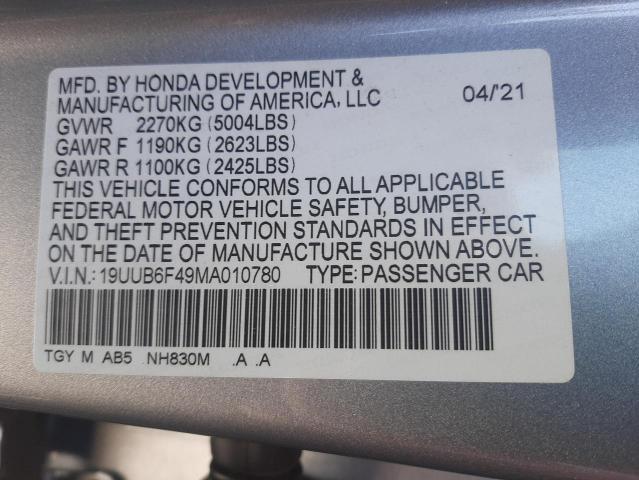 ACURA TLX TECHNOLOGY 2021
