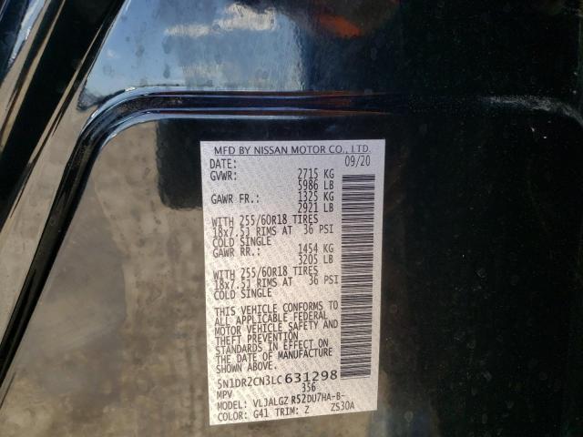 NISSAN PATHFINDER SL 2020