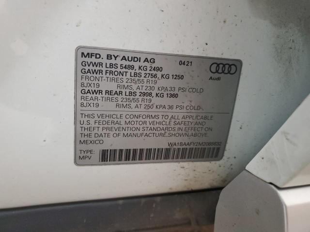 AUDI Q5 PREMIUM PLUS 2021