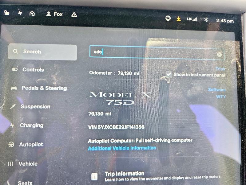 TESLA MODEL X 2018