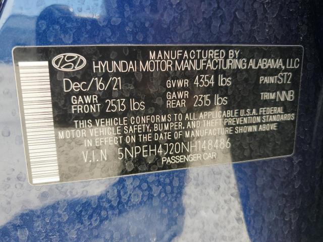 HYUNDAI SONATA LIMITED 2021