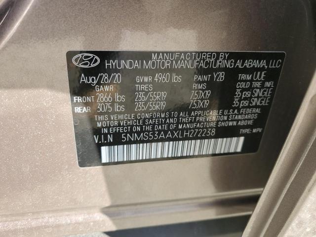 HYUNDAI SANTA FE LIMITED 2020