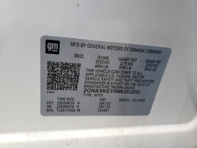 CHEVROLET EQUINOX LT 2021