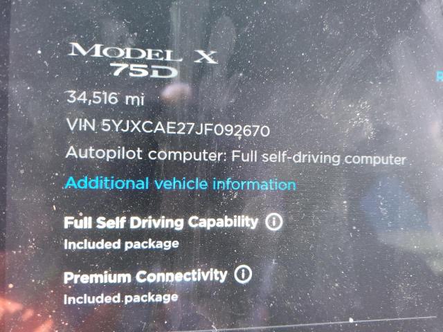 TESLA MODEL X 2018