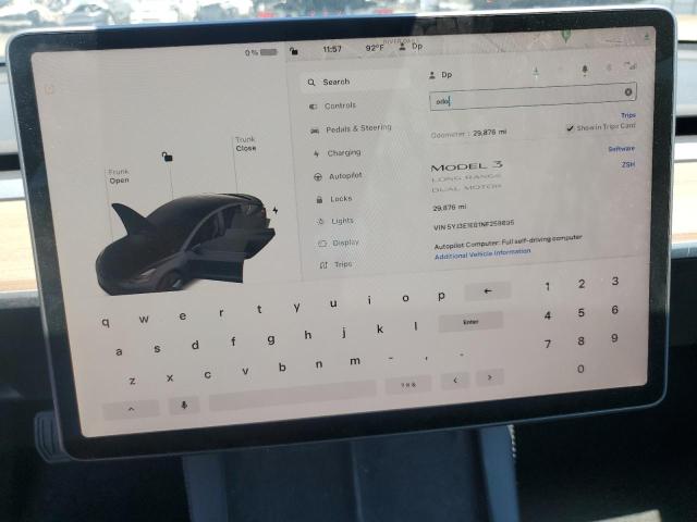 TESLA MODEL 3 2022