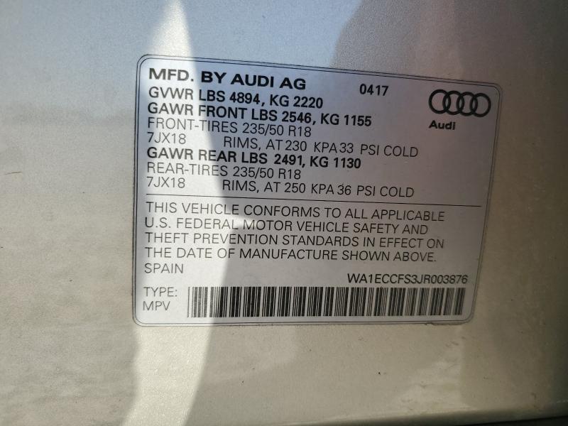 AUDI Q3 PREMIUM 2017
