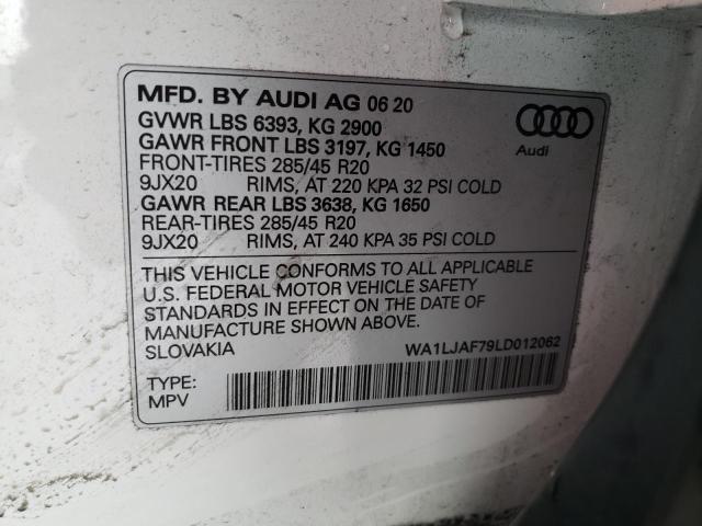 AUDI Q7 PREMIUM PLUS 2020