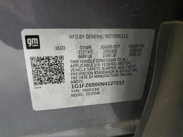 CHEVROLET BOLT EUV PREMIER 2022
