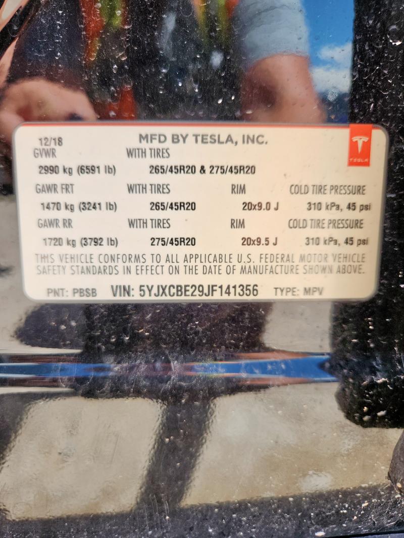 TESLA MODEL X 2018
