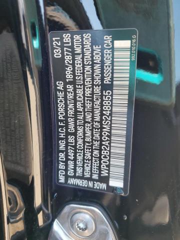 PORSCHE 911 CARRERA S 2021