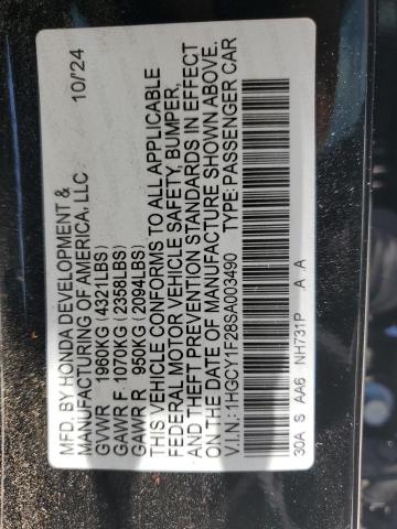HONDA ACCORD LX 2024