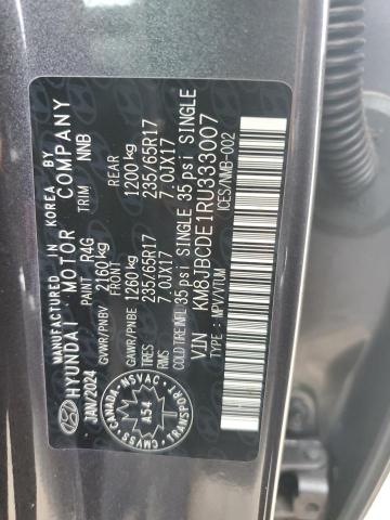 HYUNDAI TUCSON SEL 2024