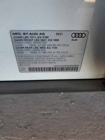 AUDI E-TRON PREMIUM 2021
