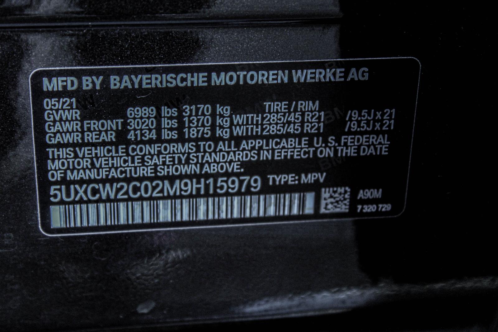BMW X7 Sports Activity Vehicle xDrive40i 2021