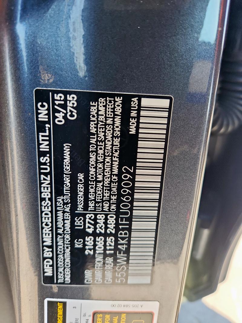 MERCEDES-BENZ C 300 4MATIC 2015