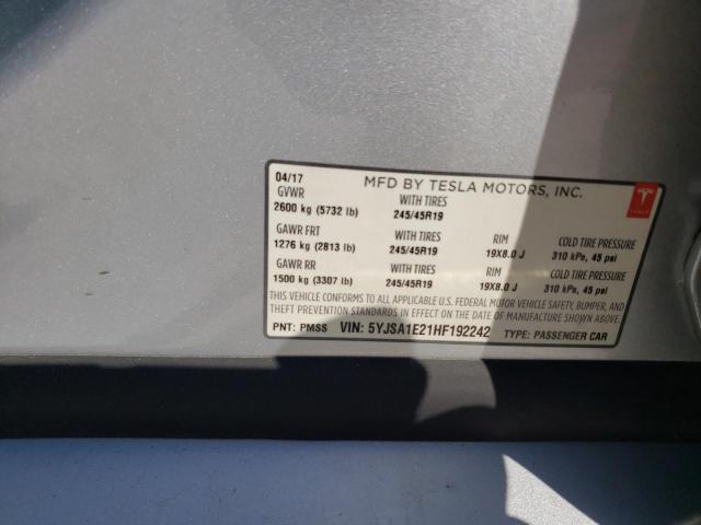 TESLA MODEL S 2017