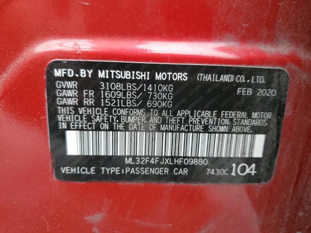 MITSUBISHI MIRAGE G4 SE 2020