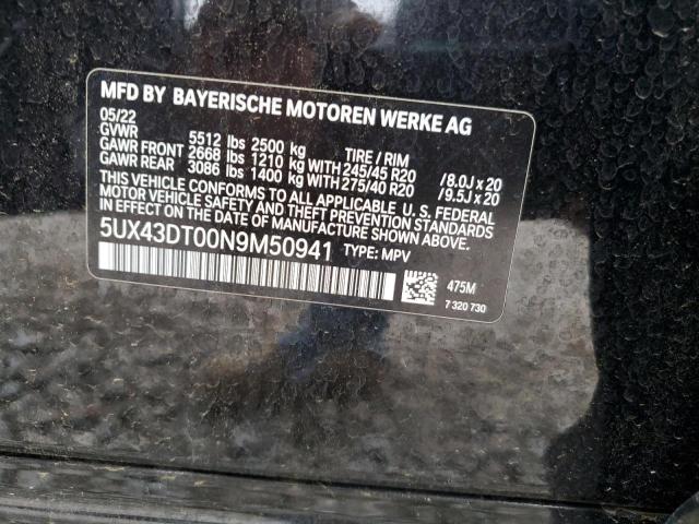BMW X4 M40I 2022