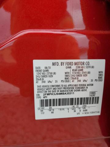 FORD EDGE SEL 2021
