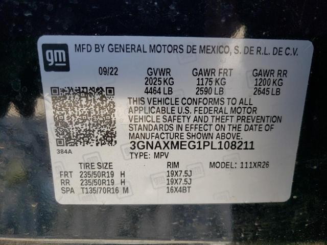 CHEVROLET EQUINOX RS 2023